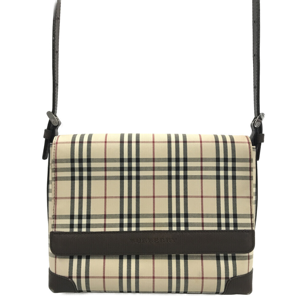 Burberry Brown Shoulder Nova Bag Crossbody Check - Picture 2 of 6